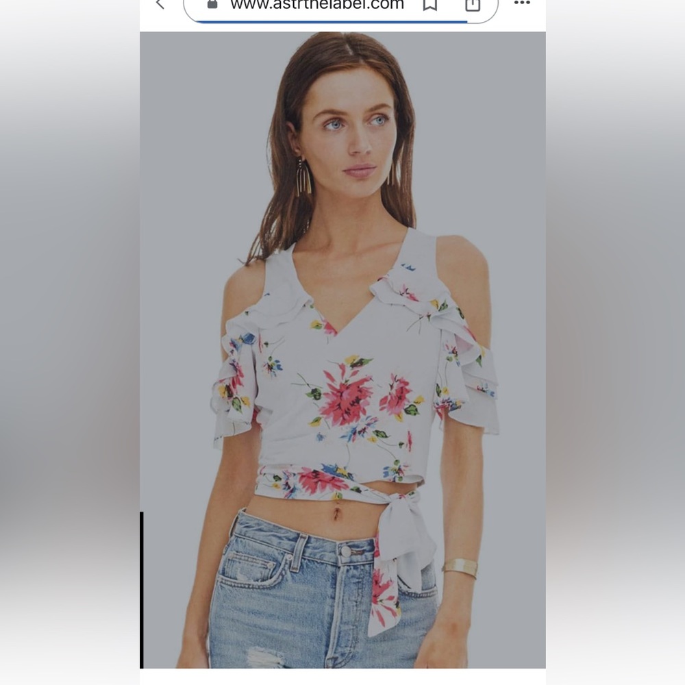 ASTR-the Label Lauren top. Never worn. Retail 78